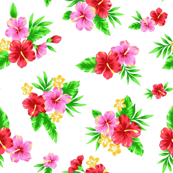Upprepning av hibiskus — Stockfoto