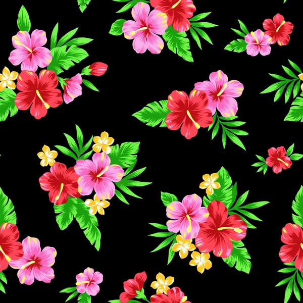 Repetition of Hibiscus — Stock Image Repetition of Hibiscus Stock Picture