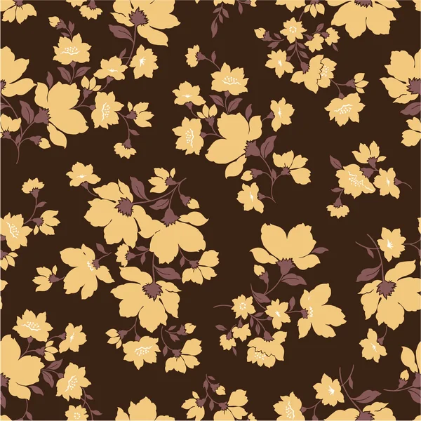 Nahtloses florales Design — Stockvektor