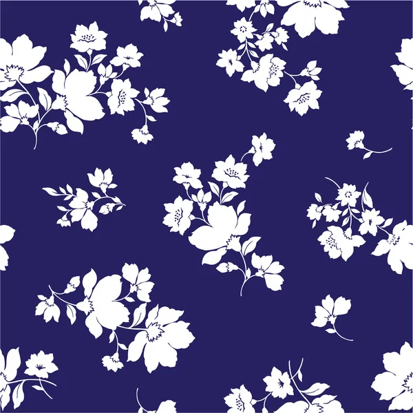 Nahtloses florales Design — Stockvektor