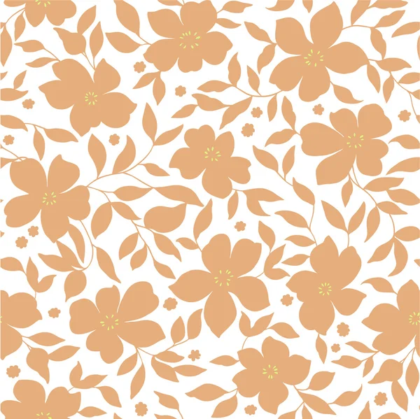 Nahtloses florales Design — Stockvektor