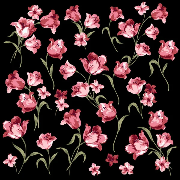 Illustration av blomma — Stockfoto