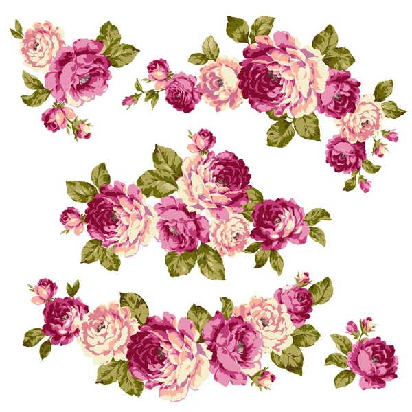 L'illustrazione di rosa — Vettoriale Stock