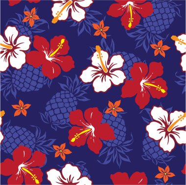 ebegümeci ve ananas