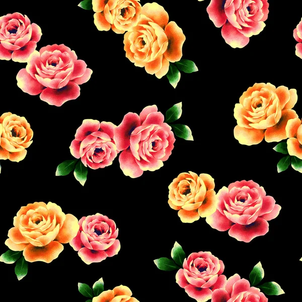 Pattern of the rose — Stock Photo, Image