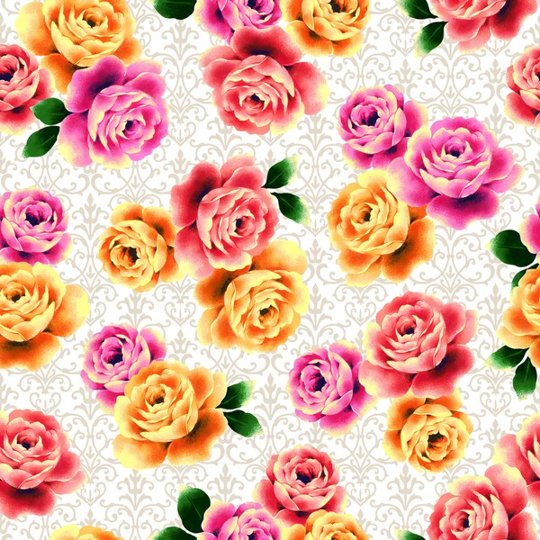 Pattern of the rose — Stock Photo, Image