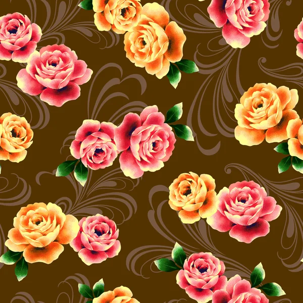 Pattern of the rose — Stock Photo, Image