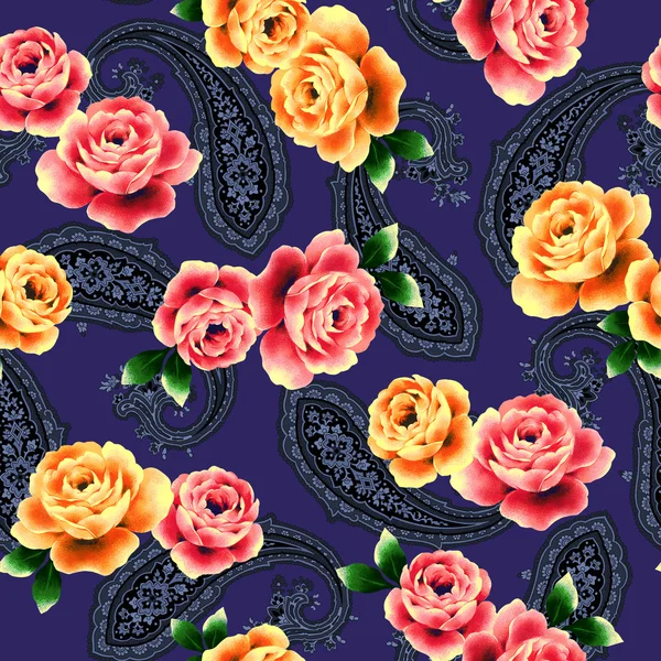 Pattern of the rose — Stock Photo, Image