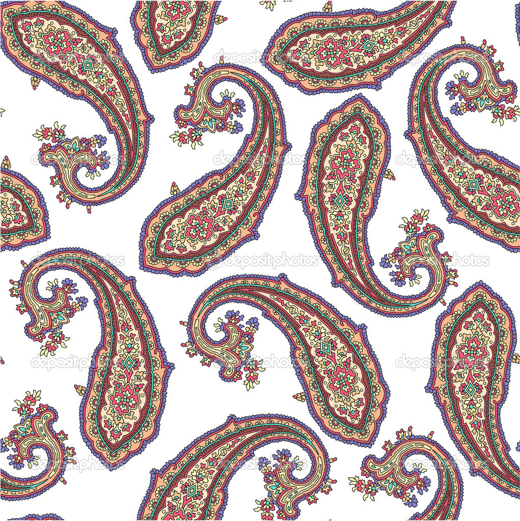 Pattern of the paisley