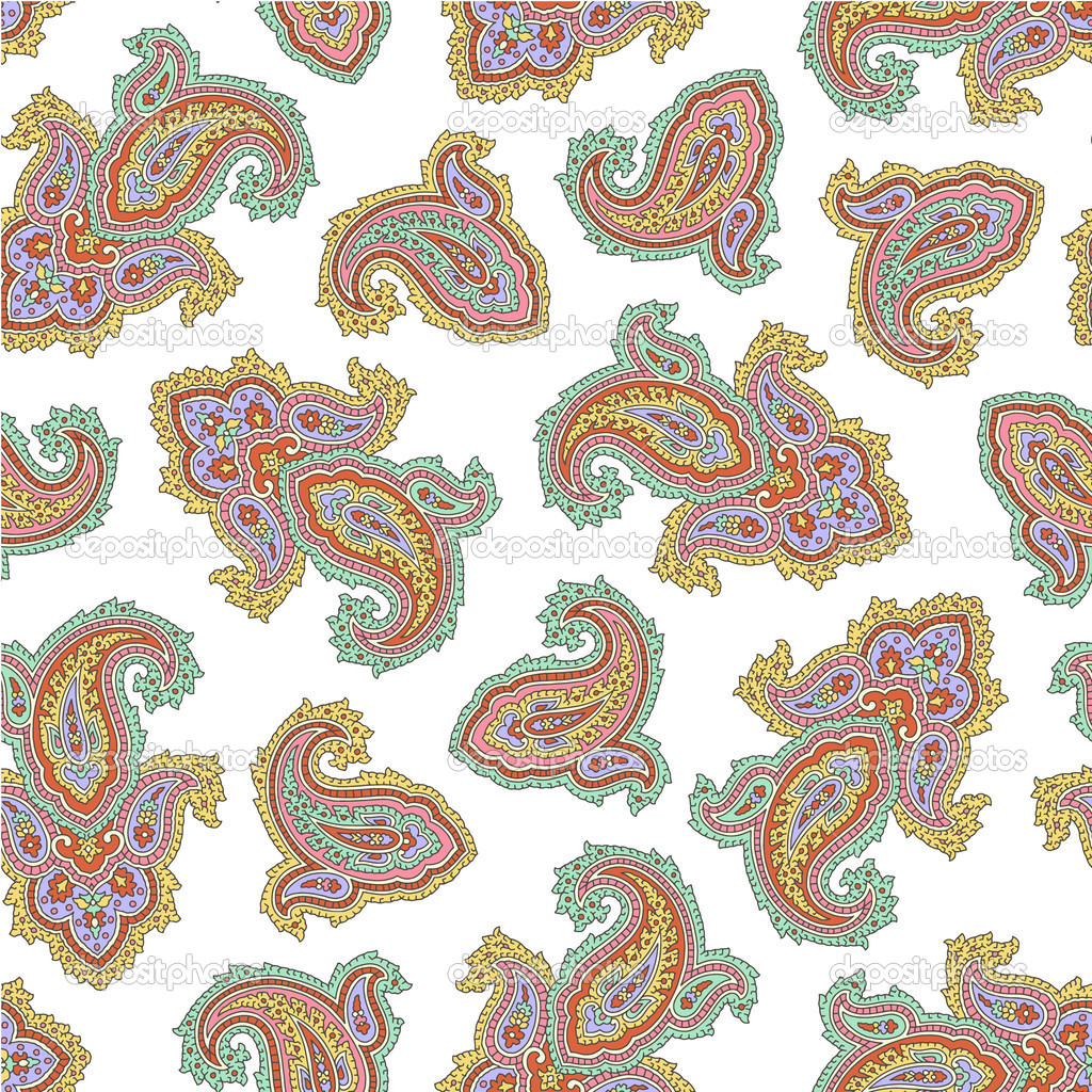Pattern of the paisley