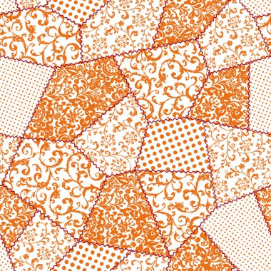 Basma kalıp, kusursuz bir yama haline getirilmiş.,