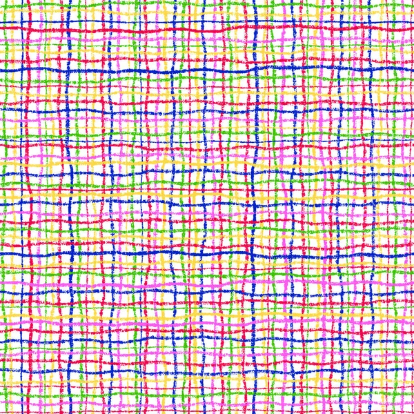 Modello Reticolo Senza Soluzione Continuità Sbiadito Distorsione — Vettoriale Stock