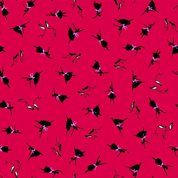 Balerinin kusursuz deseni zarif bir şekilde dans eder.,