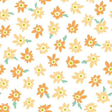 Kusursuz ve etkileyici bir çiçek deseni.,