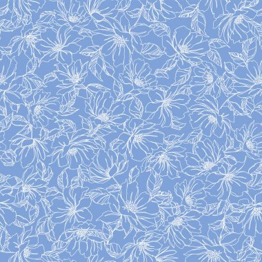 Kusursuz ve güzel çiçek örnekleme deseni,