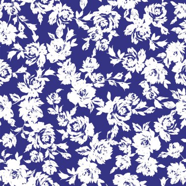 Kusursuz ve etkileyici bir çiçek deseni.,