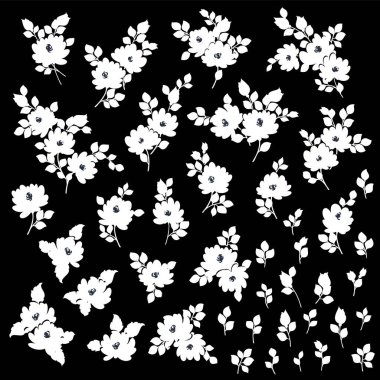 Kusursuz ve etkileyici bir çiçek deseni.,