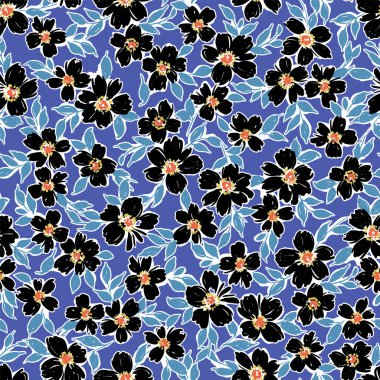 Kusursuz ve etkileyici bir çiçek deseni.,