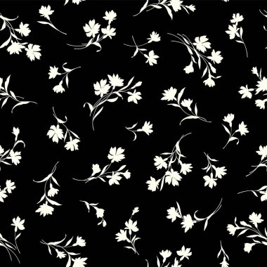 Kusursuz ve güzel çiçek örnekleme deseni,