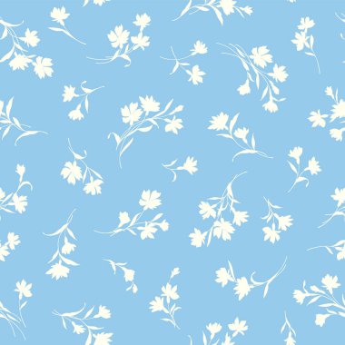 Kusursuz ve güzel çiçek örnekleme deseni,