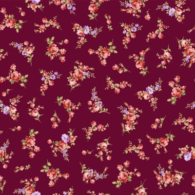 Güzel bir buket gülle kusursuz bir desen.,