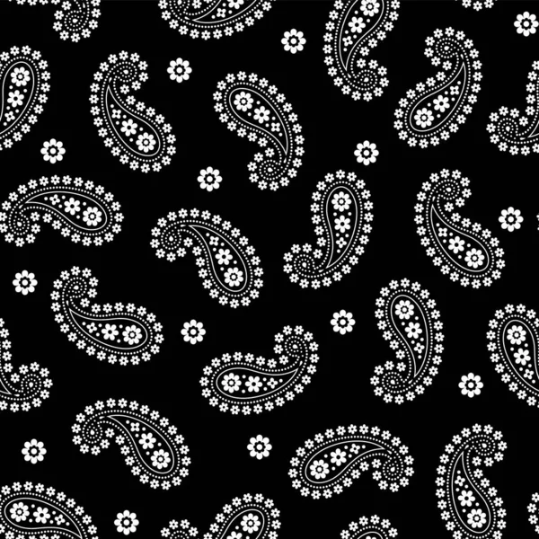 Cute Simple Paisley Seamless Pattern — Image vectorielle