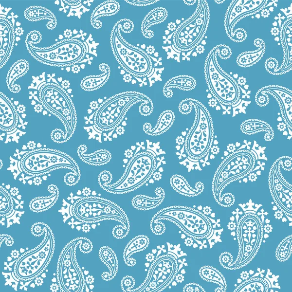 Cute Simple Paisley Seamless Pattern — Διανυσματικό Αρχείο