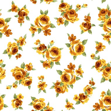 Kusursuz ve güzel çiçek örnekleme deseni,