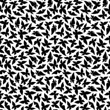 Basit ve güzel kelebek pürüzsüz desen,