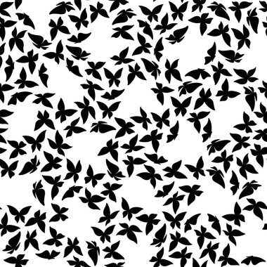 Basit ve güzel kelebek pürüzsüz desen,