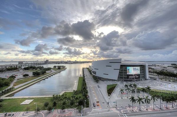 American Airlines Arena en Miami, Florida — Foto de Stock