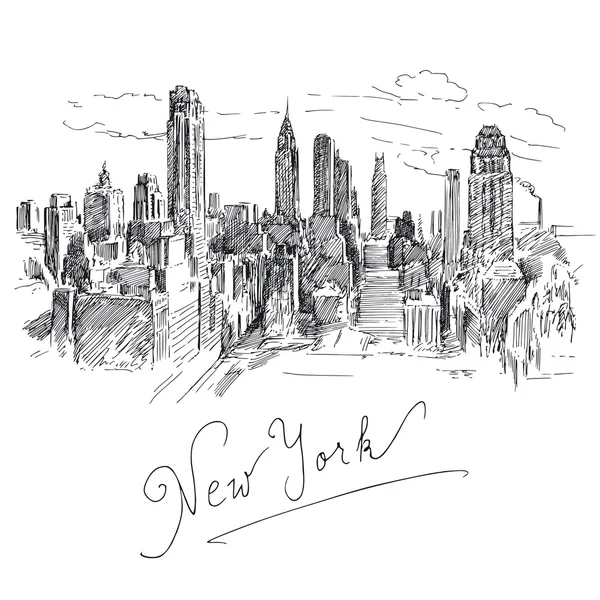 New York. — Image vectorielle