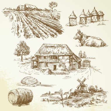 kırsal peyzaj, tarım, tarım