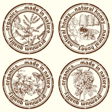 otlar - damga, etiket