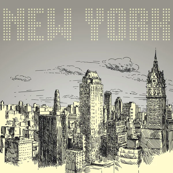 Нью-Йорк — стоковый вектор