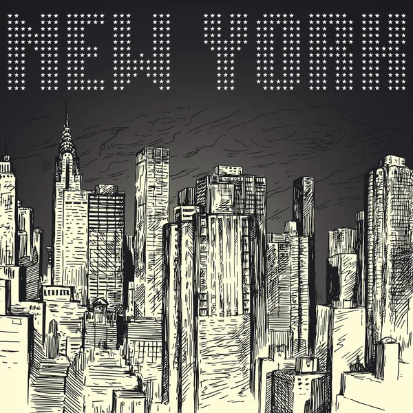 New York. — Image vectorielle