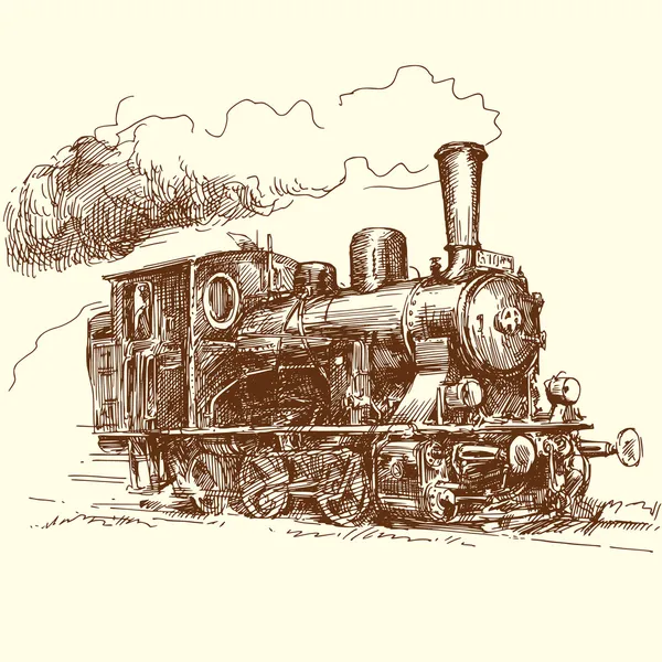蒸気機関車ストックベクター ロイヤリティフリー蒸気機関車イラスト Depositphotos