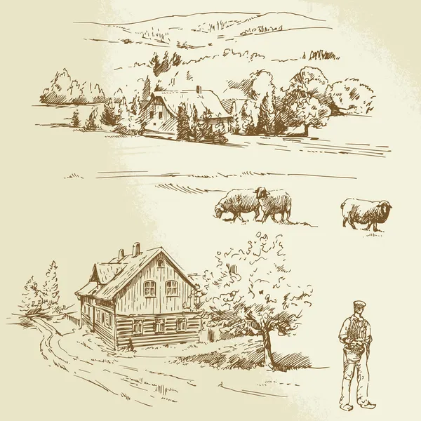 kırsal peyzaj, tarım, tarım