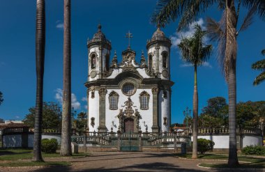 Igreja Sao Francisco de Assis (Sao Francisco de Assis Kilisesi) Minas Gerais - Sao Joao del Rei, Minas Gerais, Brezilya