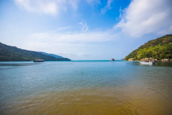 Vista Hermosa Praia Pouso Playa Pouso Ilha Grande Ilha Grande — Foto de Stock