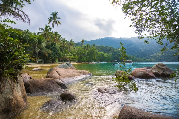 Vista Hermosa Praia Pouso Playa Pouso Ilha Grande Ilha Grande — Foto de Stock