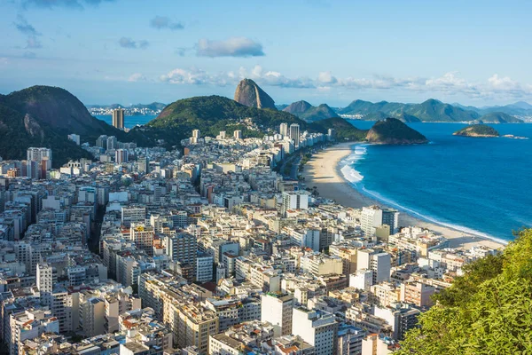 Paisaje Urbano Río Janeiro Desde Una Sus Muchas Colinas Río —  Fotos de Stock