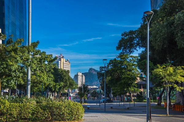Rio Janeiro Brasilien Maj 2020 Över Rio Janeiro Centrum Från — Stockfoto
