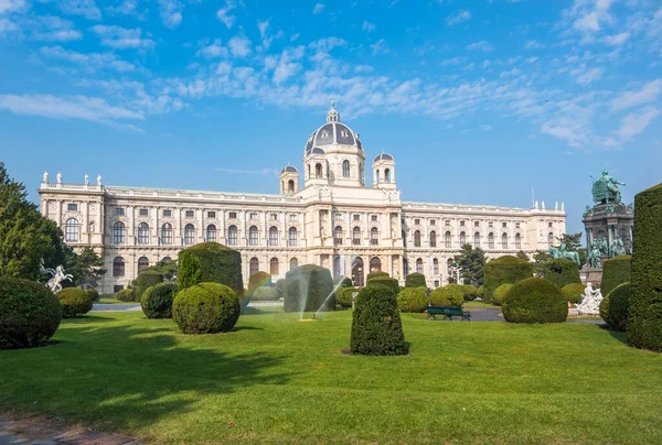 Viena Austria Octubre 2018 Hermosa Vista Del Museo Historia Natural — Foto de Stock