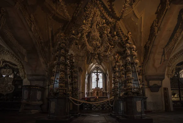 Kutna Hora Czech Republic June 2019 View Sedlec Ossuary Kostnice — Stockfoto