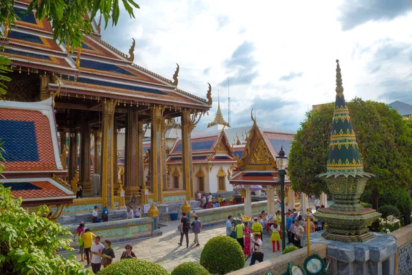 Gran Palacio Bangkok Tailandia Noviembre 2017 Vista Del Complejo Del —  Fotos de Stock