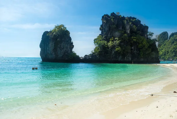 view of a beautiful beach in Hong Island - Ko Hong, Krabi, Thailand