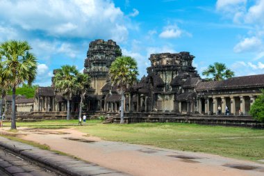 Angkor Wat, Siem Reap, Cambodia - a beautiful view of the most famous Khmer temple in Cambodia