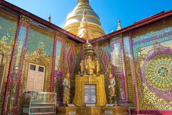 Mandalay Myanmar Small Buddhist Shrine Temple Mandalay Hill —  Fotos de Stock