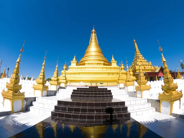 Mandalay Myanmar View Kuthodaw Pagoda Stupas —  Fotos de Stock